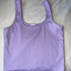 Purple Crop Top
